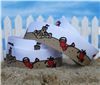Order  Summer Holiday Ribbon - Sandcastle White
